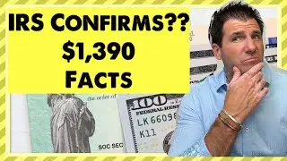 IRS Confirms?? $1,390 Stimulus Checks by the End of Summer | FACTS