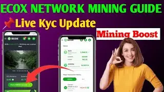 Ecox network kyc update | ecox network mining guide | ecox network real & fake  | #ecox
