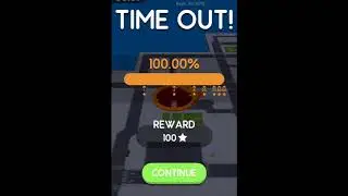 100% solo hole.io run with the 3 cat skins!