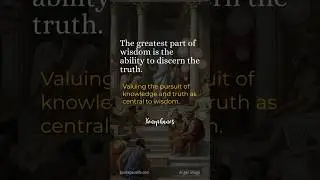 knowledge and truth as central to wisdom #xenophanes #philosophythoughts #quotes