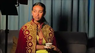 አዲሱ የፅጌ ፊልም ከካሜራ በስተጀርባ። 