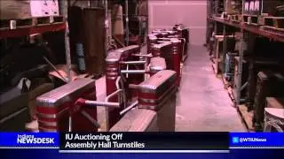 Indiana University Auctions Off Pieces Of Hoosier Stadium Assembly Hall