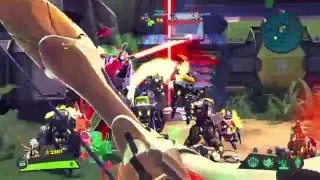Battleborn Open Beta ~ THORN GAMEPLAY [Bow & Arrow Chick]