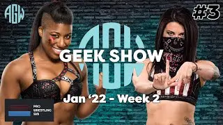 HUGE TOURNAMENT SHOCKS! AGW #3 - Pro Wrestling Sim