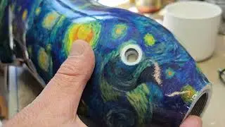 Vincent van Gogh's Starry Night Prosthetic Socket!