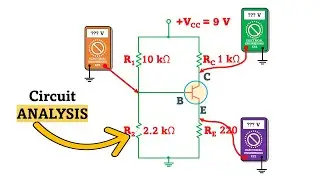 Open R2 Voltage Divider Bias Transistor Circuit Analysis