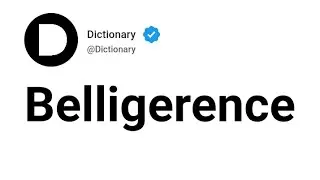 Belligerence Meaning In English
