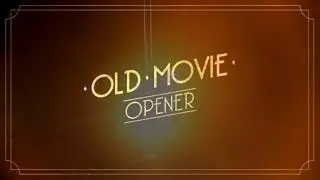 After Effects Old Movie Intro Template