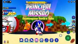 Jogando Sonic speed simulator parte 1