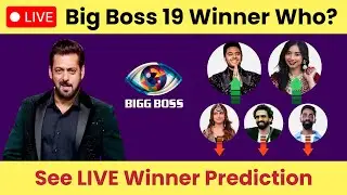 Big Boss 19 Grand Finale LIVE Voting - Cast Your Vote Now!