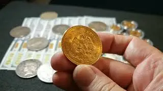100 dollar bills Gold  Silver Coins