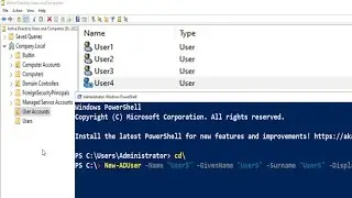 How To Create Domain Users in Active Directory Setting Passwords and Enable Domain Accounts