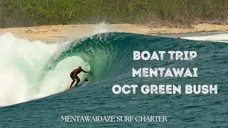 SURF BOAT TRIP MENTAWAI OCTOBER SWELL GREEN BUSH