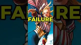 Kohei Horikoshi FAILED WITH STAR AND STRIPE😳❌#anime #mha