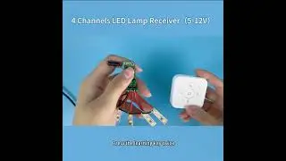 rf remote control circuit,4-channel LED light control, remote control switch，Light #sale #wholesale