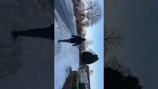 Wonderful Riverwalk in the Snow I the beauty of the River Ems I Come with us!