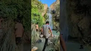 Chanesar Waterfall shamloi |Balochistan 🌴 #youtubeshorts #waterfall #balochistan