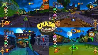 Crash Nitro Kart XBOX Arcade Mode Part 3: Tiny Temple Challenges [Feb 2 2026]