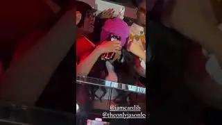 Cardi B at Jason Lee&rsquo;s party last day 🔥 #jasonlee #cardib #cardibmusic