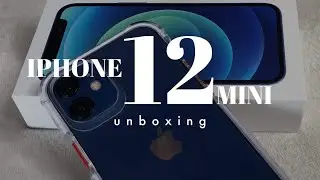 IPHONE 12 MINI UNBOXING (BLUE 💙 256gb)