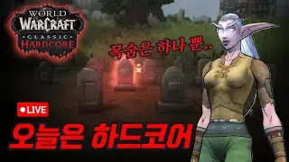 [WoW 하드코어] 두바이 쫀득 쿠키처럼 달달하게 생존하기🍪 (현실: 짠내 가득)