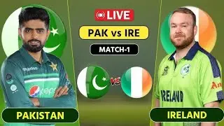 🛑Live- Pakistan Vs Ireland Live T20 - Match 2 | PAK vs IRE Live Score PAK vs IRE LIVE