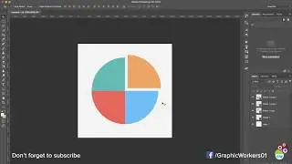 How to design Pie Charts in Photoshop | Fast and Easy | HD