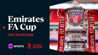 LIVE: Men's FA Cup First Round Draw 🏆