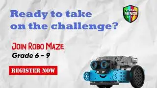 Robomaze Challenge | STREAM Minds 2024 | Inter-School Steam Championship | Rapid Future Technology