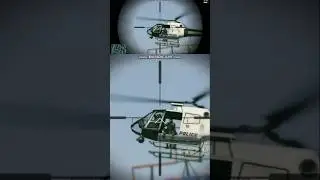 🔥 GTA 5 | Franklin Headshot Police Helicopter Crash 💥🚁 | GTA V Shorts