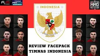 🎮 Review Facepack Timnas Indonesia Kualifikasi Piala Dunia 2026 - PES 2021 & FL25 Season 2025🔥 #pes