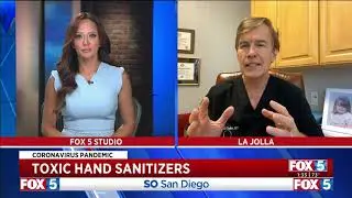 Fox5 - Toxic Hand Sanitizers - July 21, 2020