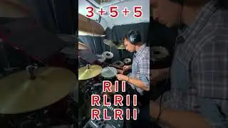 Tuto pour jouer en 13/16 #groove #batterie #batteur #groovepad #drummer #drums #progrock