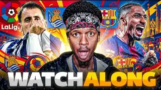 Real Sociedad vs Barcelona LIVE | La Liga 2026 Watchalong + Lineups, Predictions & Big Storylines