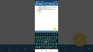 # Print Greater Number Than Number, Less Than Number And Equal To Number In Pydroid 3 App In Python