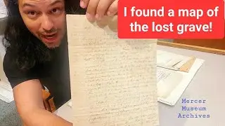 I found old records of Chief Tamanend's lost grave in museum archives