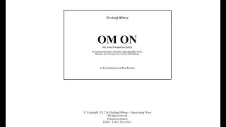 Pierluigi Billone - OM ON (2015) für 2 E-Gitarren 1-4