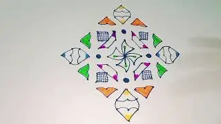 15 × 1 ⚛️ muggulu 🔯 muggulu 🔯 muggulu #youtubevideo #muggulu 