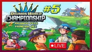 DIGIMON CHAMPIONSHIP #5 ME AJUDE A CHEGAR NOS 1000 INSCRITOS #DIGIMONWORLD #LIVE