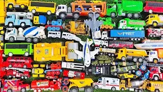 Mobil Mobilan Polisi, Mobil Truk Molen, Mobil Balap, Mobil Damkar, Beko Excavator, Ambulance 214
