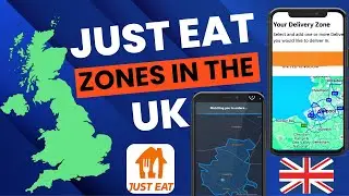 Just Eat Available Zones in the UK | London, Birmingham, Manchester, Cardiff & More