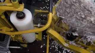 Rotowrap TT with paper production waste - Waste Bale Wrapping Technology by PTF H&auml;usser 019