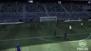 Fifa 09 - Incredible Goal 5: Most attractive assist ever!