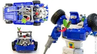 Accessories and Comparisons for X-Transbots Arkose (aka Masterpiece Beachcomber)
