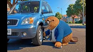 Paul Changes a Tire