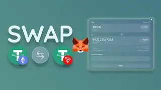 Swap USDT on Ethereum to USDT on Tron using MetaMask