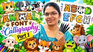 Animal font - part 1