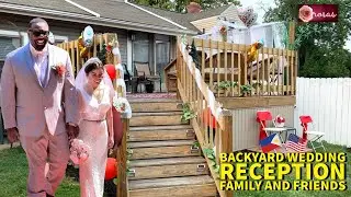 Our Best Backyard Wedding Reception with Family and Friends | Filipina and American love Story