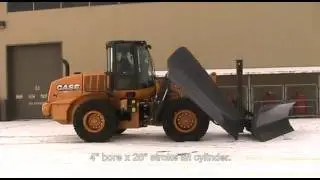 Craig Manufacturing - Case 621F with 0600 Series Reversible Plow and 301 Trip Edge Wing