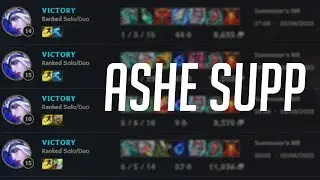 Proving again that Ashe support is BROKEN ft. LIDER